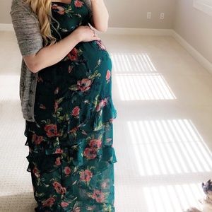 Floral Maternity Dress